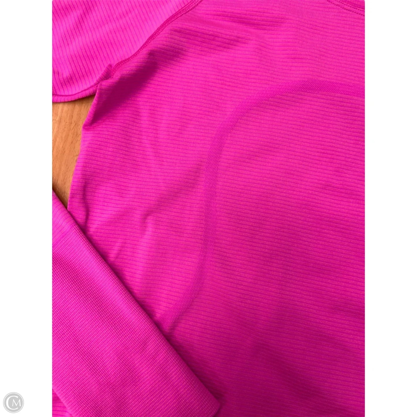 Top Long Sleeve By Lululemon In Pink, Size: S