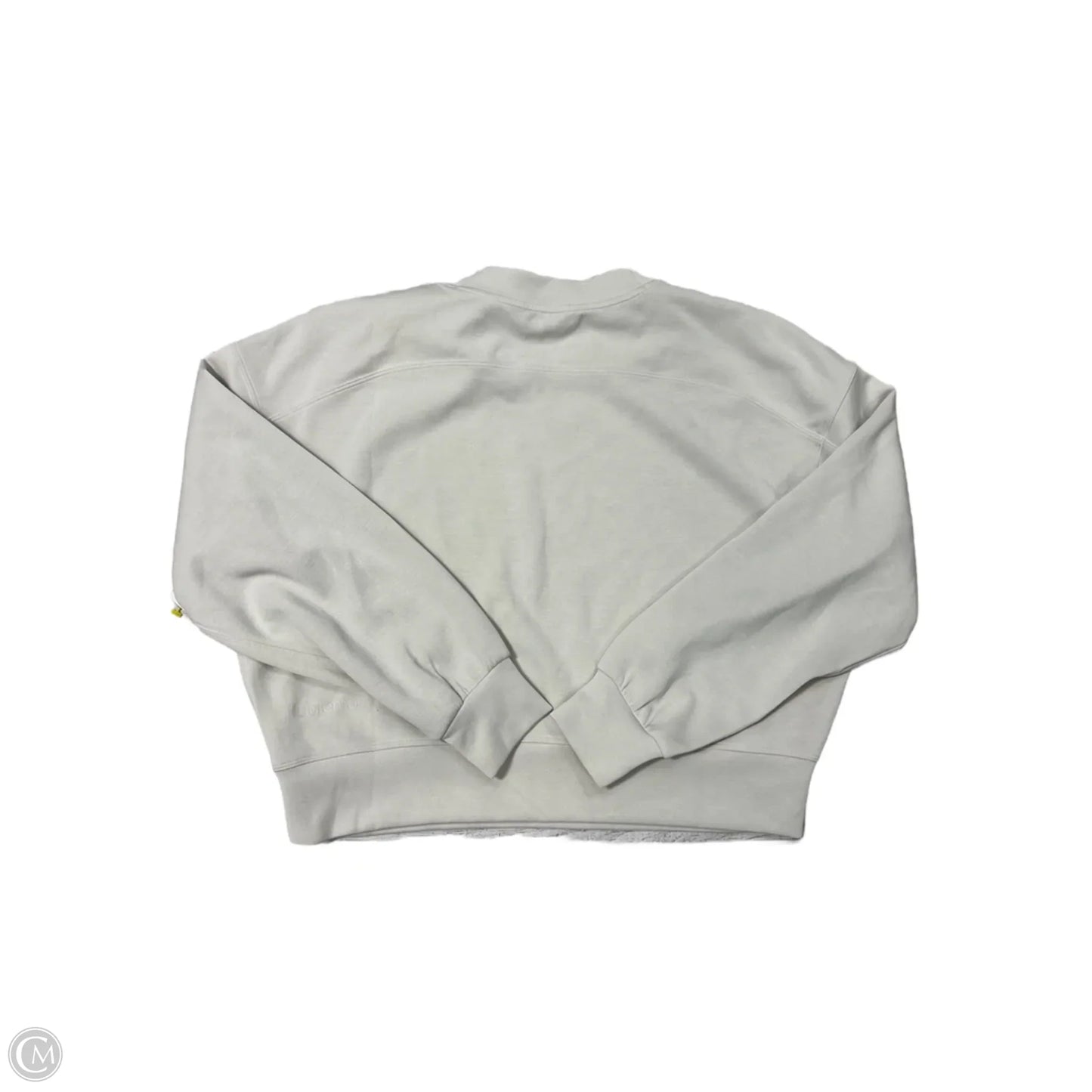 Top Long Sleeve By Lululemon In Cream, Size: 4