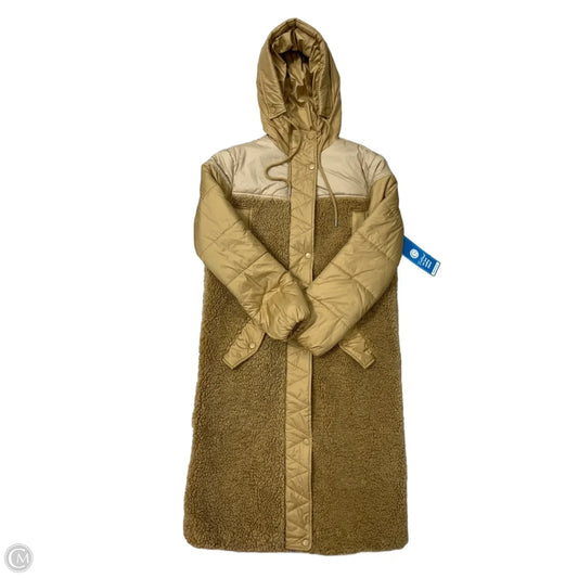 Coat Puffer & Quilted By Avec Les Filles In Brown, Size: Xs