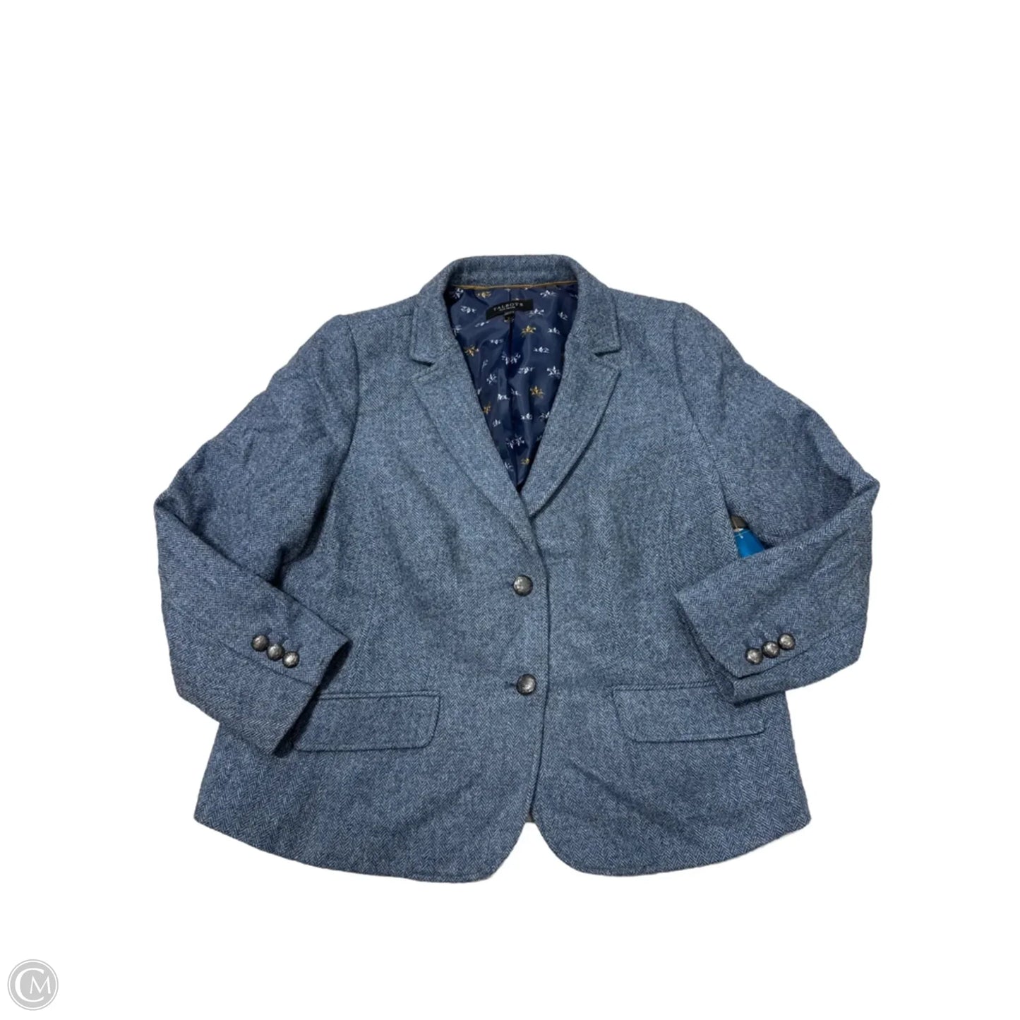 Blazer By Talbots In Blue, Size: Xl