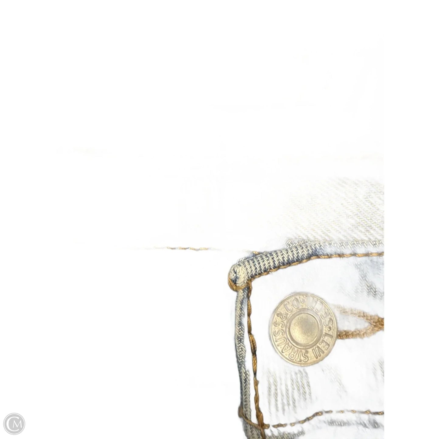 Jeans Wide Leg By Levis In Blue, Size: 12