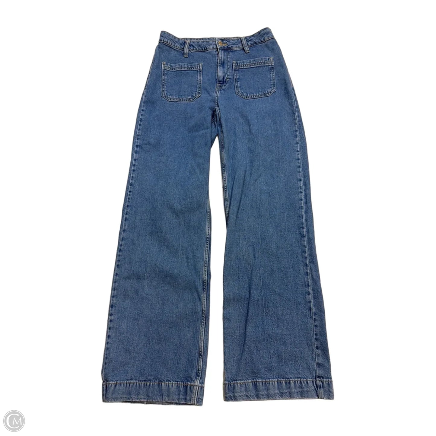 Jeans Wide Leg By On 34th In Blue Denim, Size: 6