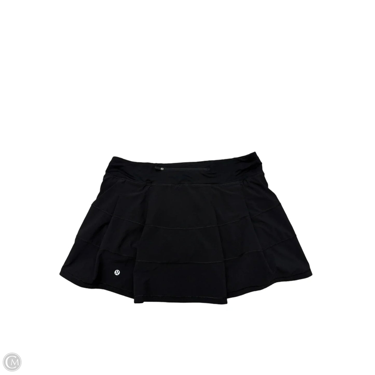 Athletic Skirt By Lululemon In Black, Size: 10