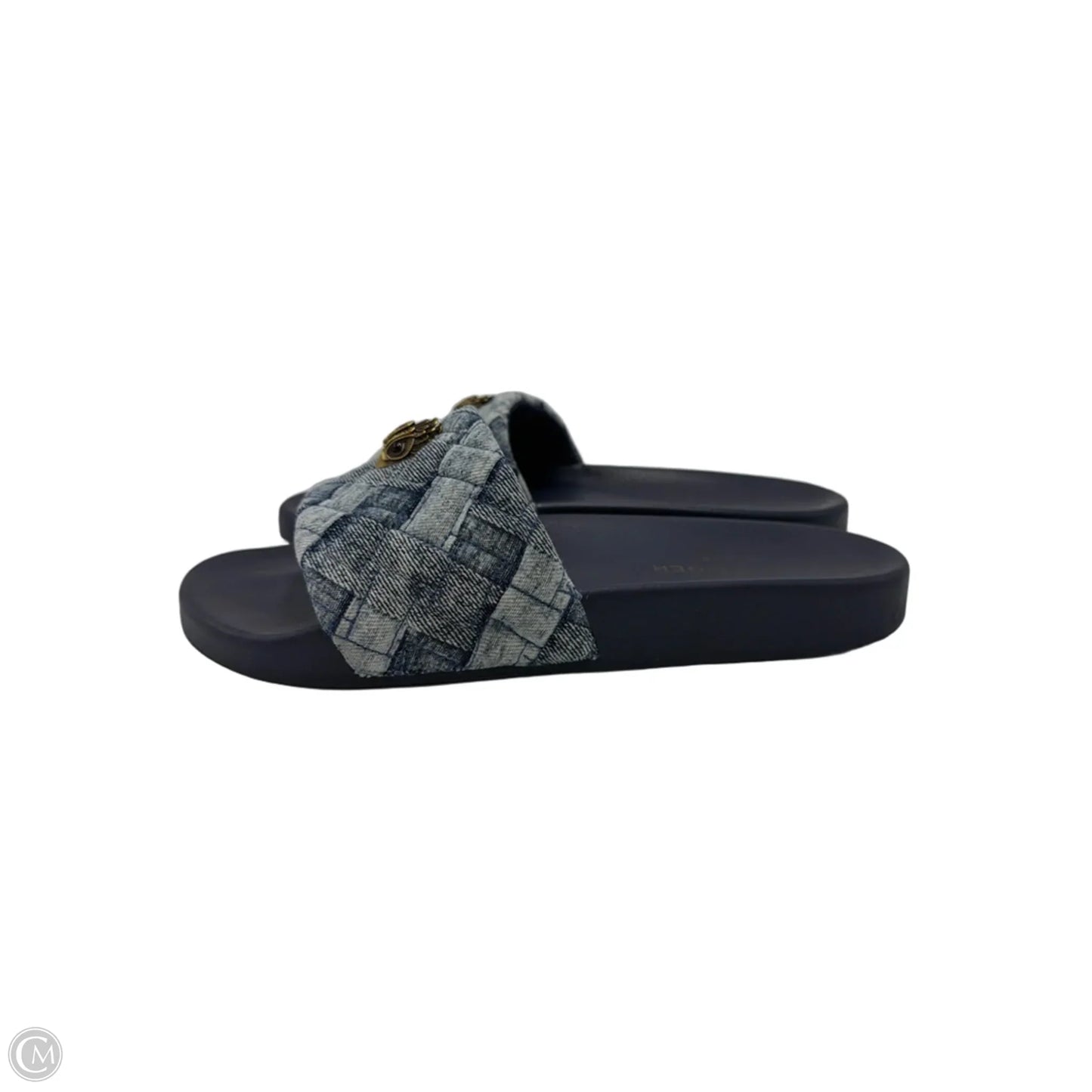 Sandals Designer By Kurt Geiger In Navy, Size: 9 (40)
