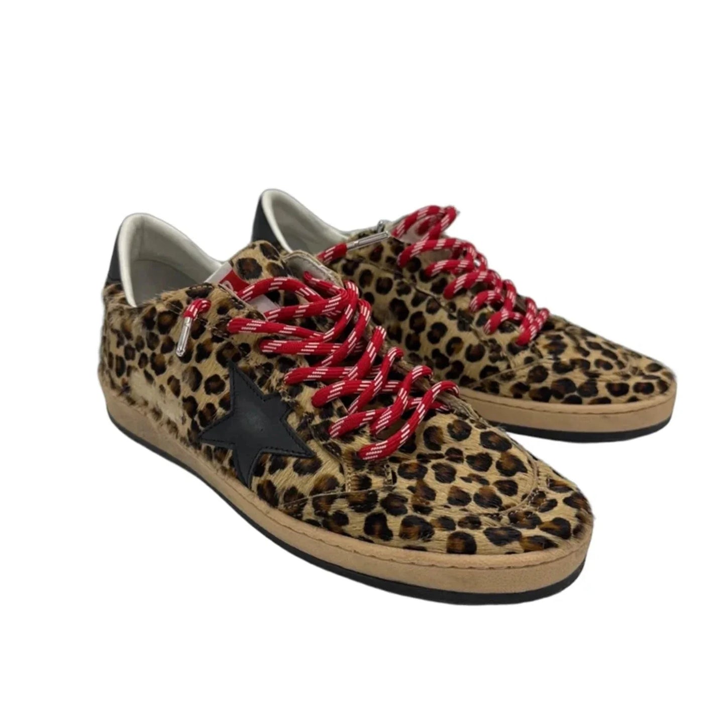 Like New! Golden Goose Pony Hair Leo Ballstar, Size: 10