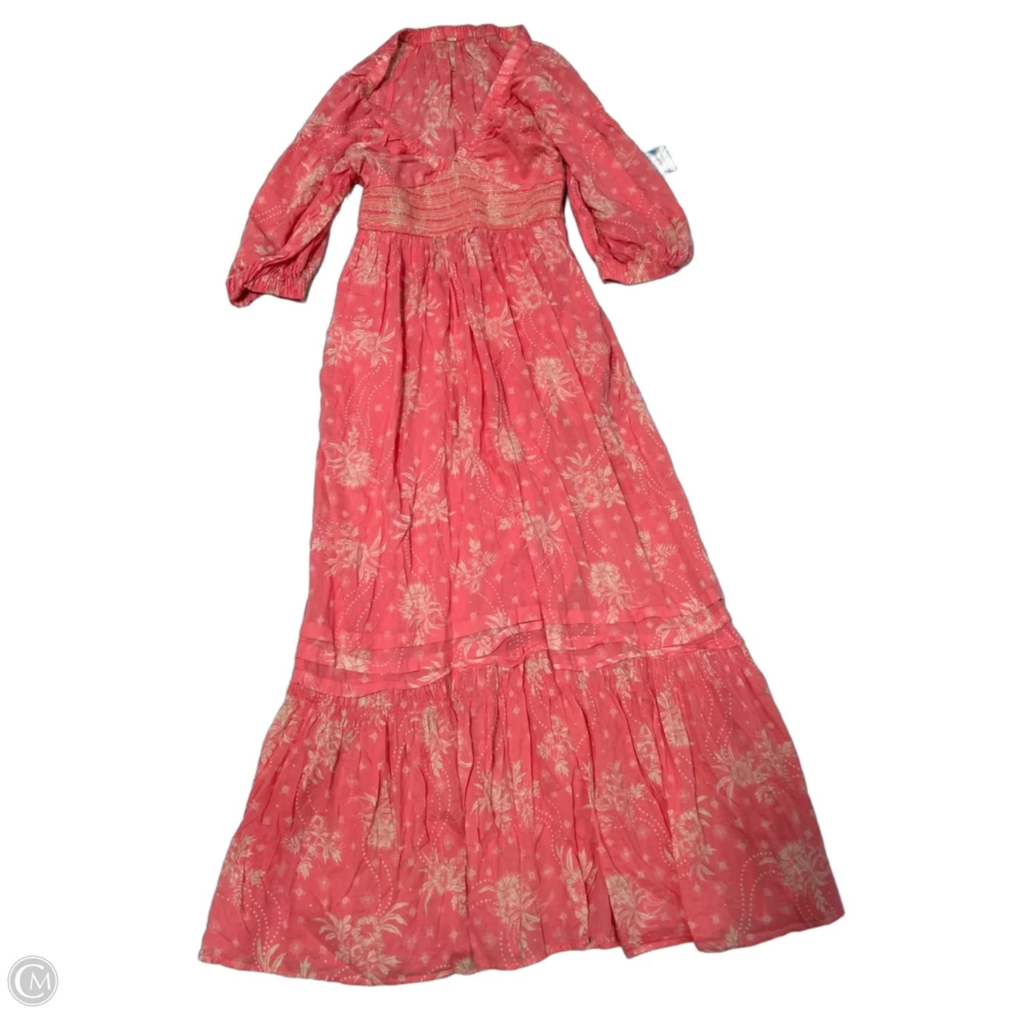 Dress Casual Maxi By Free People In Pink, Size: Xs