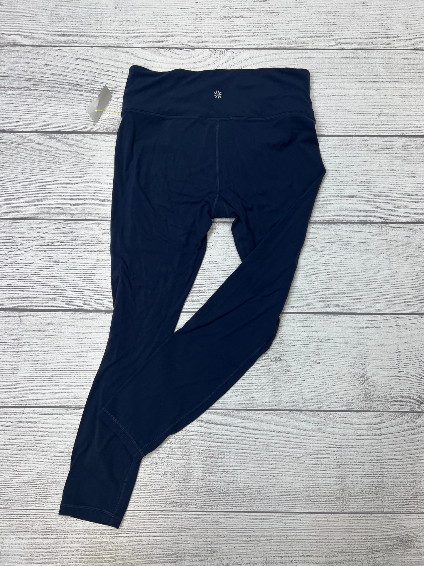 Navy Athletic Leggings Athleta, Size M