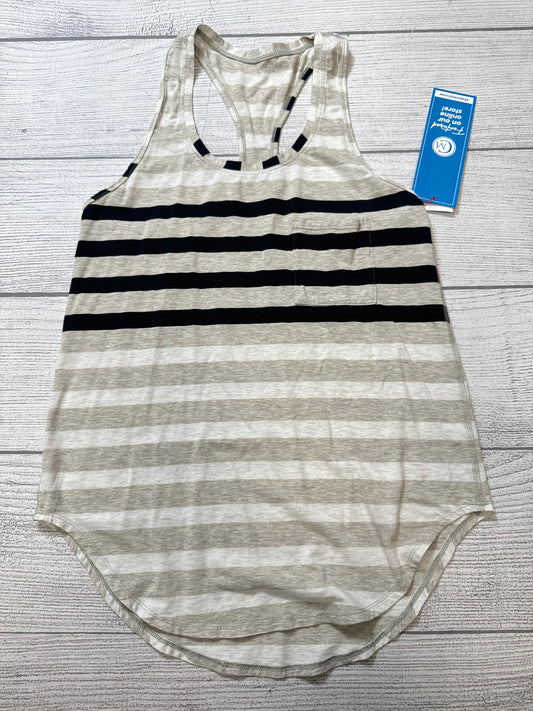 Athletic Tank Top By Lululemon In Grey, Size: 4