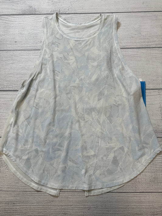 Athletic Tank Top By Lululemon In Grey, Size: 4