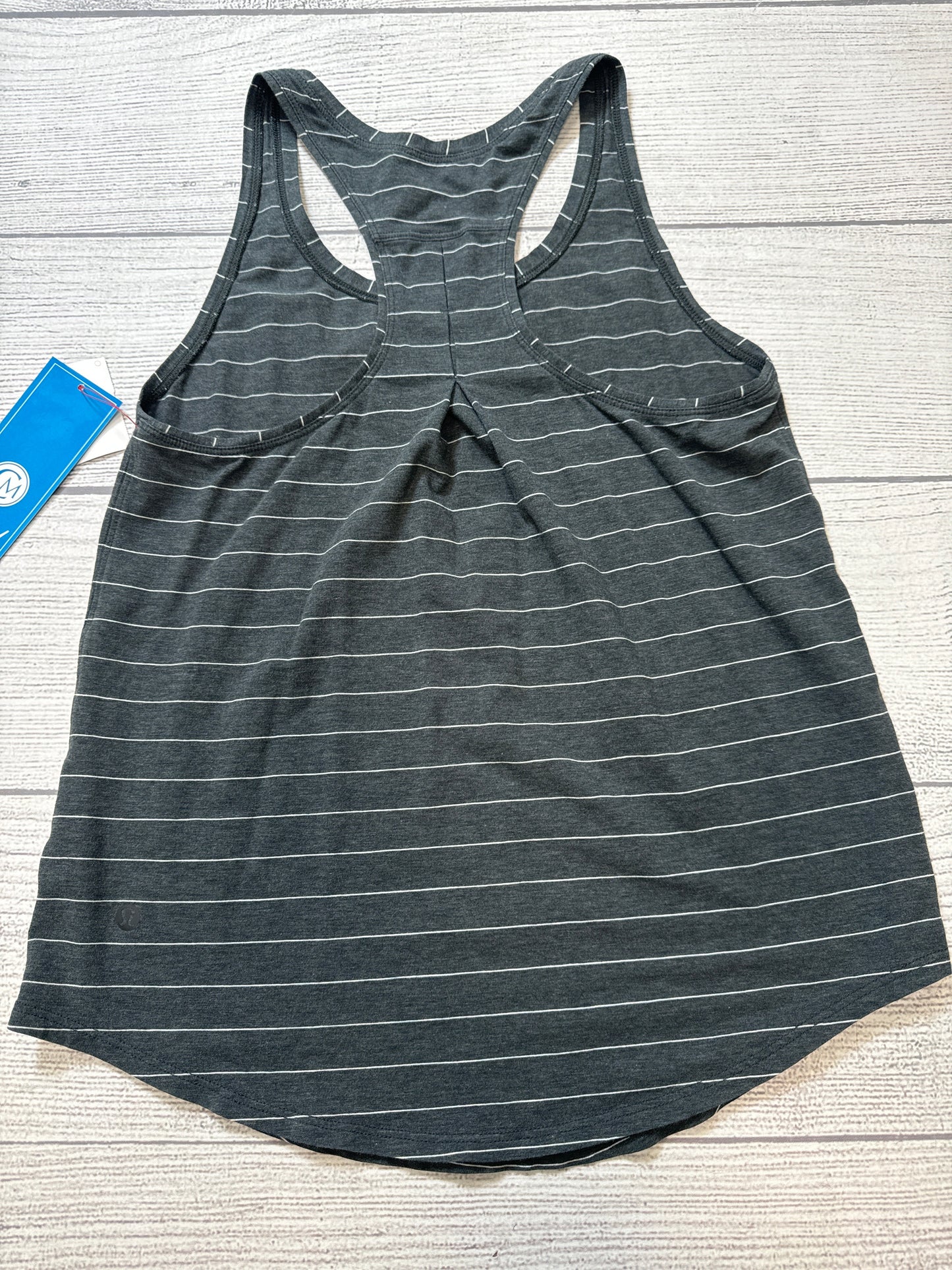 Athletic Tank Top By Lululemon In Striped Pattern, Size: S