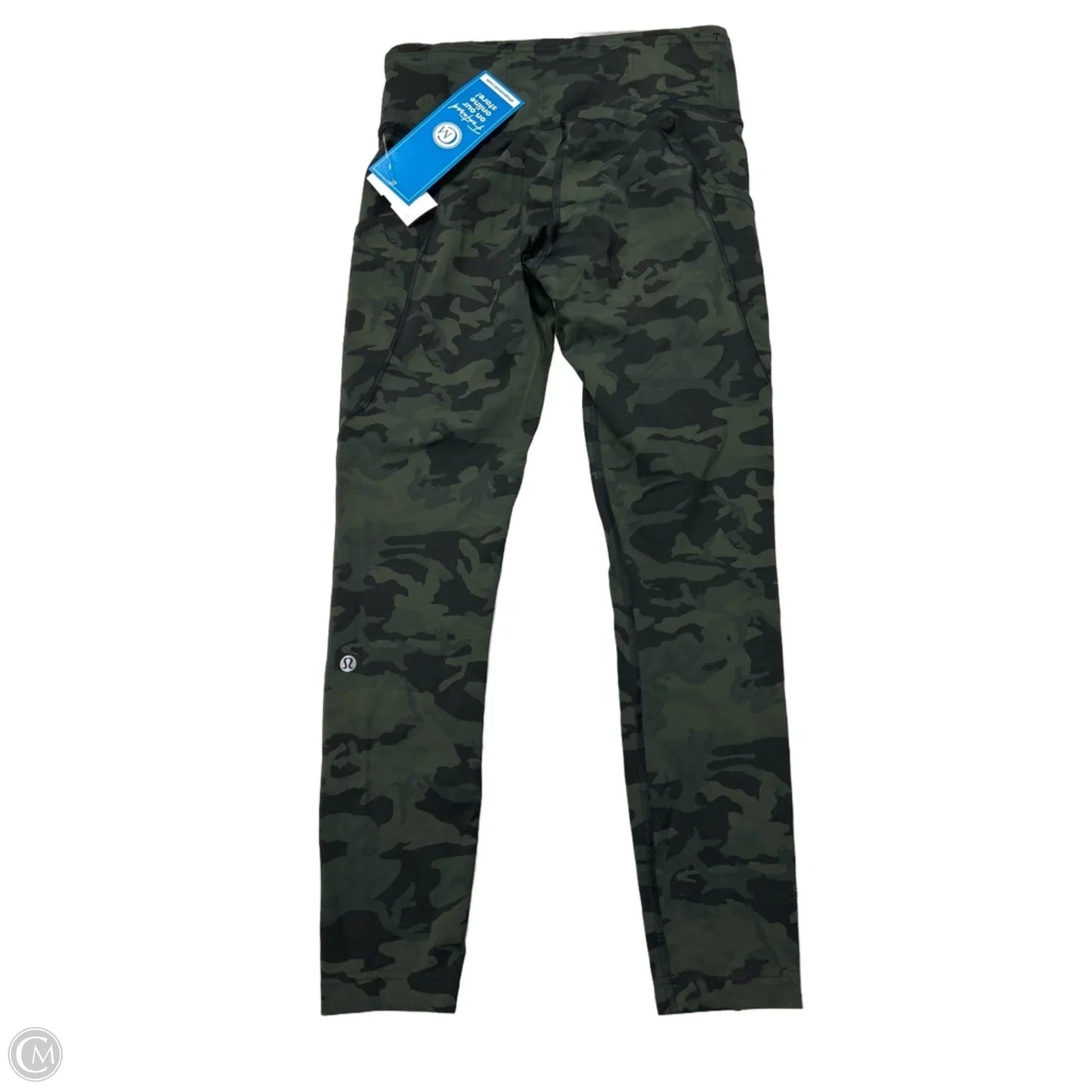 Athletic Leggings By Lululemon In Camouflage Print, Size: 6