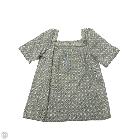 Top Short Sleeve By Anna Sui In Green, Size: S