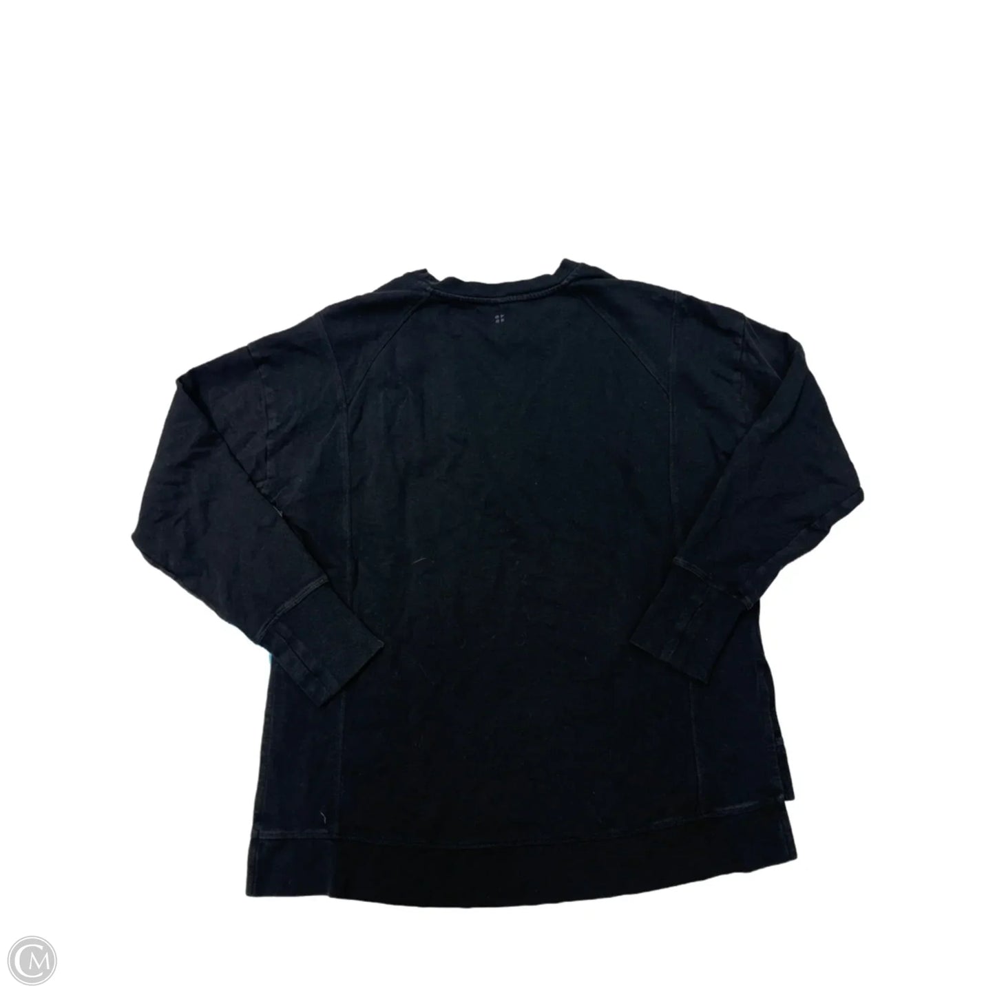 Athletic Top Long Sleeve Crewneck By Sweaty Betty In Black, Size: M