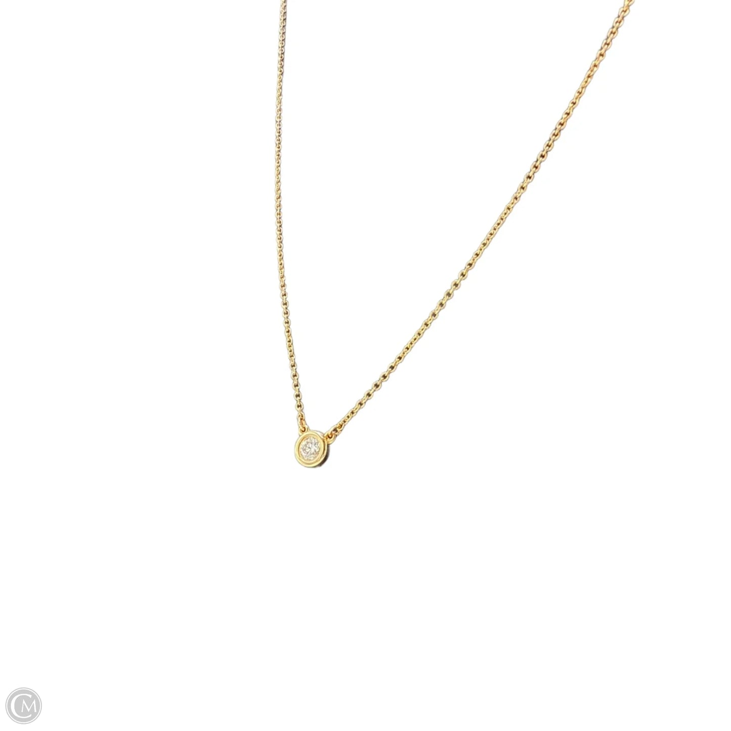 Tiffany & Company Elsa Peretti 18K Rose Gold w/ Diamond Luxury Necklace