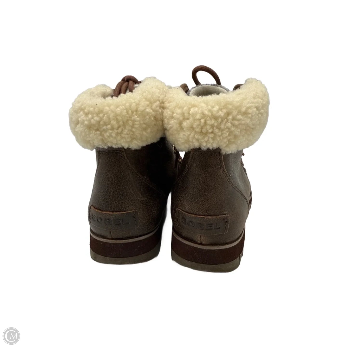 Boots Ankle Flats By Sorel In Brown, Size: 9