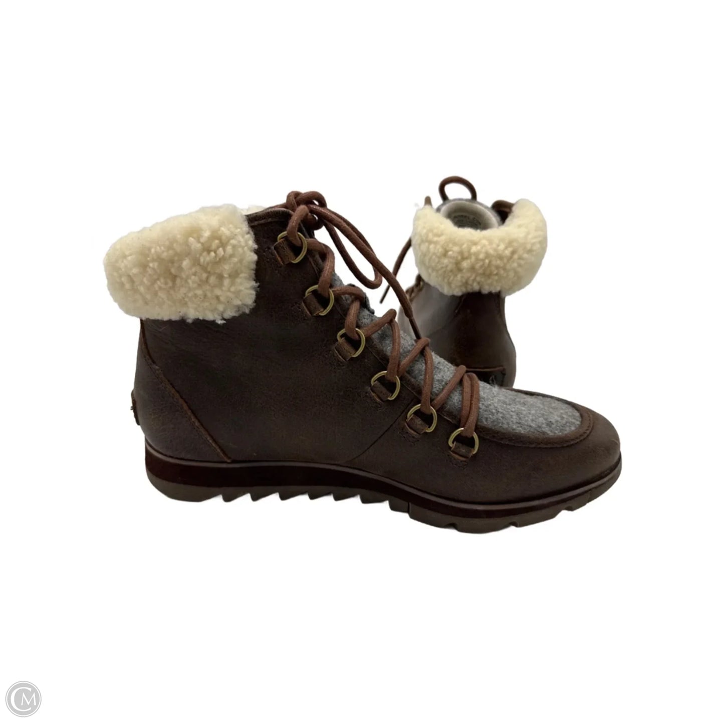 Boots Ankle Flats By Sorel In Brown, Size: 9