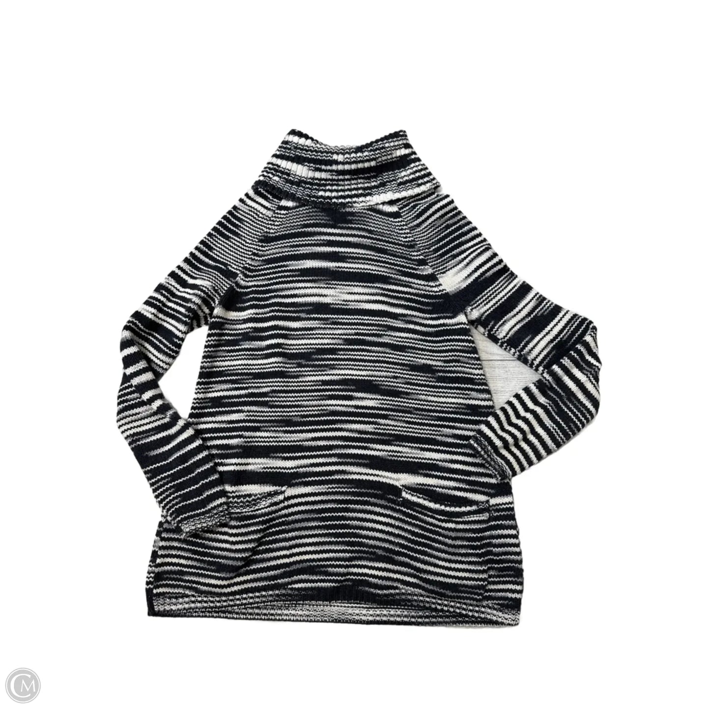 Dress Sweater By Lucky Brand In Striped Pattern, Size: S