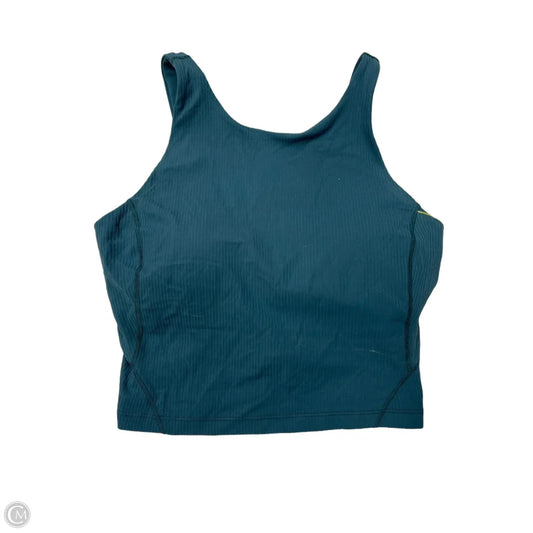 Athletic Tank Top By Lululemon In Teal, Size: S
