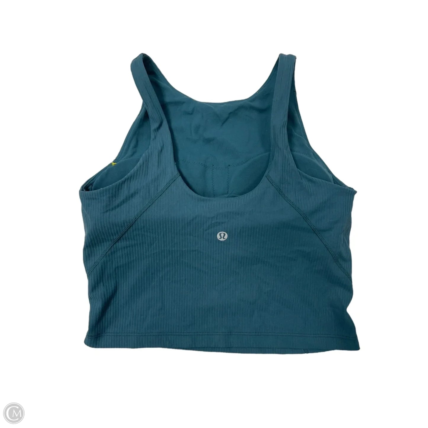Athletic Tank Top By Lululemon In Teal, Size: S