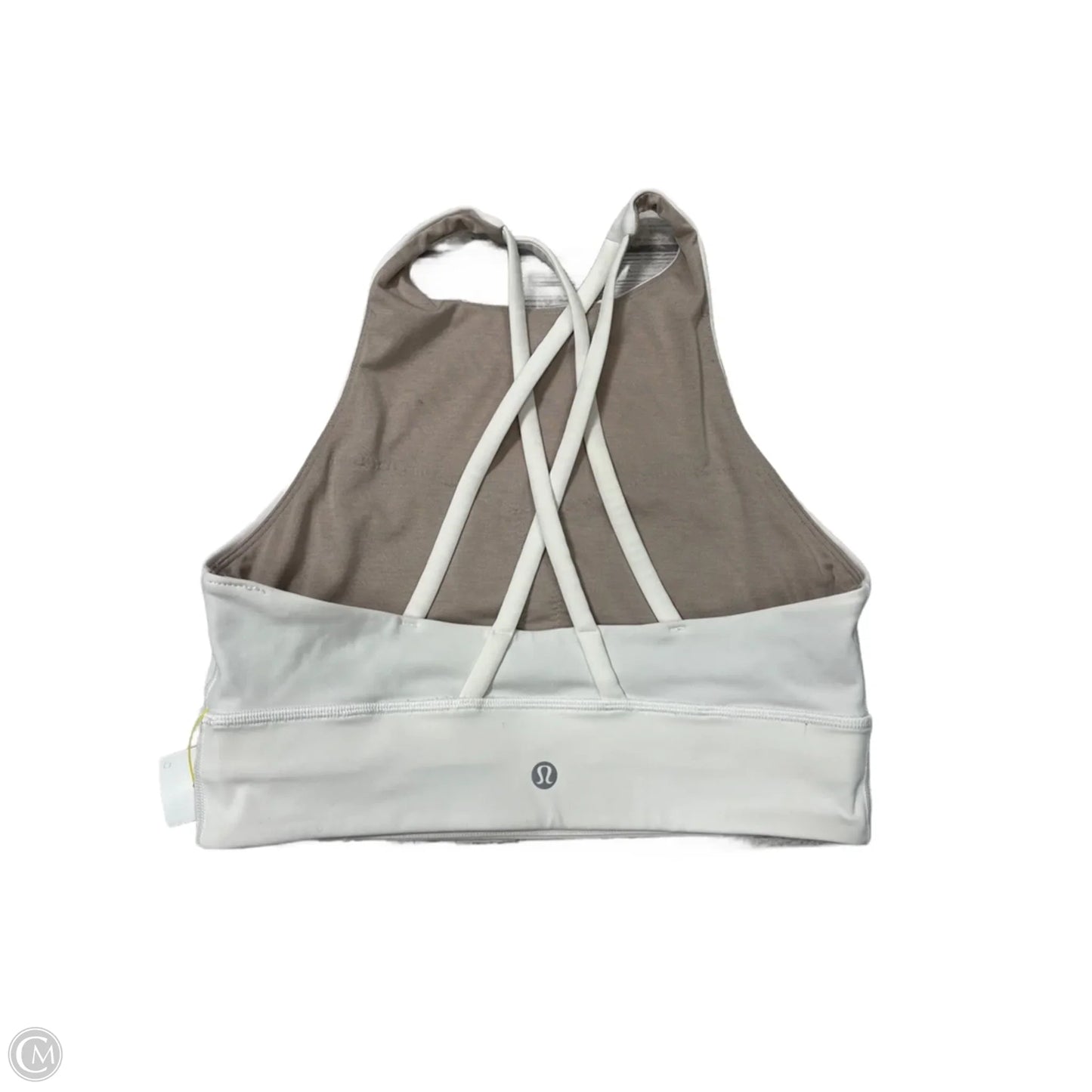 Athletic Bra By Lululemon In White, Size: 8