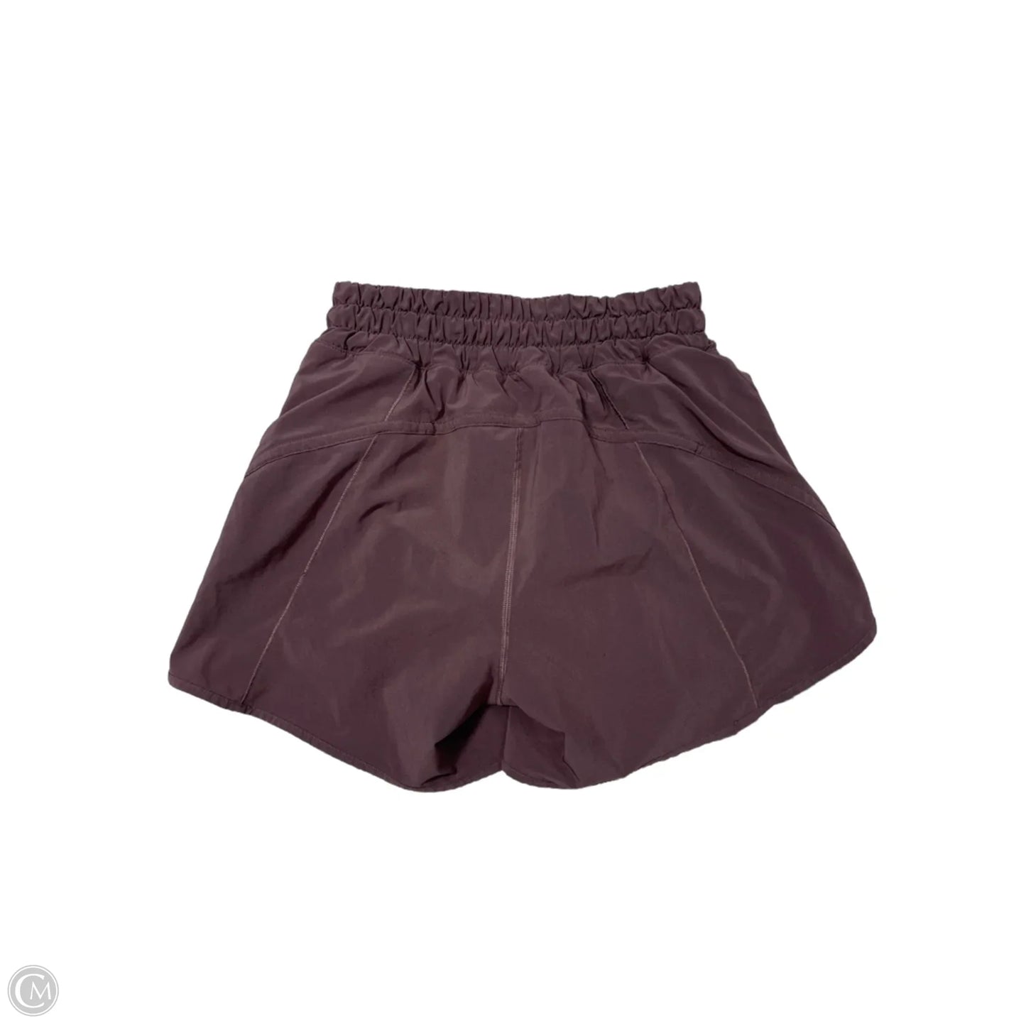 Athletic Shorts By Lululemon In Mauve, Size: 4