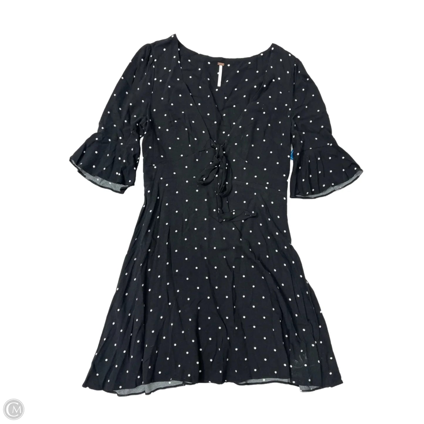 Dress Casual Short By Free People In Polkadot Pattern, Size: Xs
