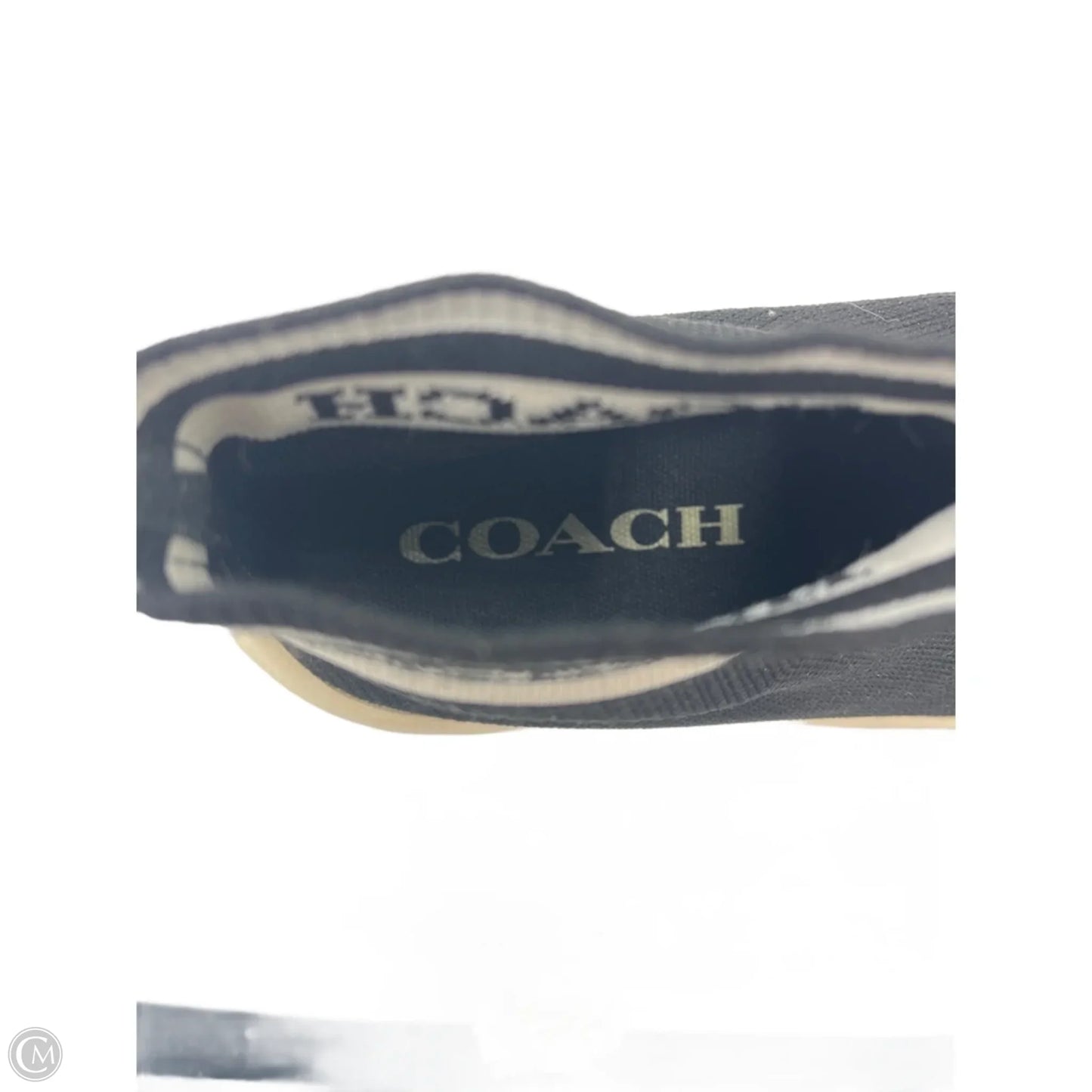 Shoes Designer By Coach In Black, Size: 5.5