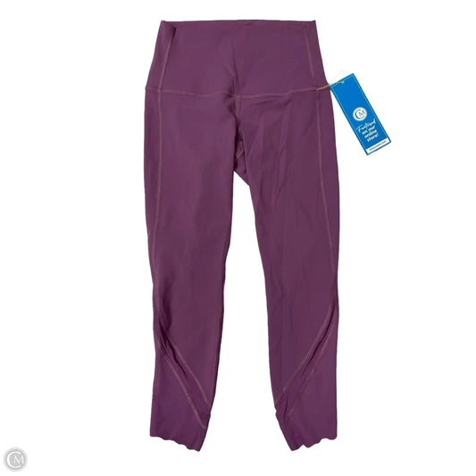 Athletic Leggings By Lululemon In Purple, Size: 6