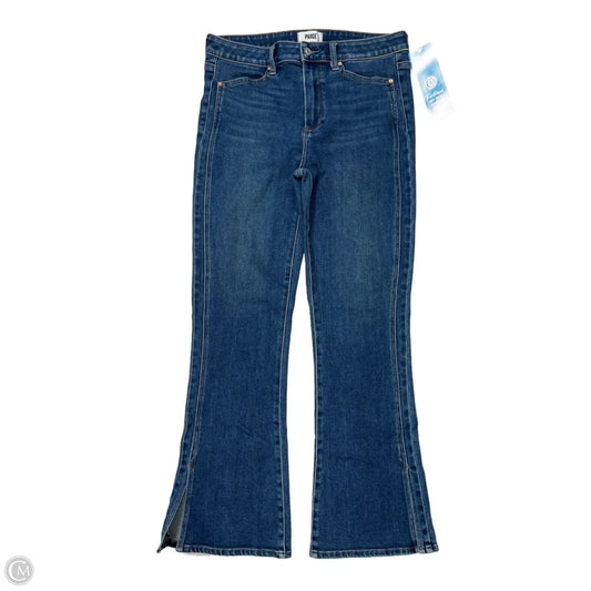 Jeans Wide Leg By Paige In Blue Denim, Size: 12