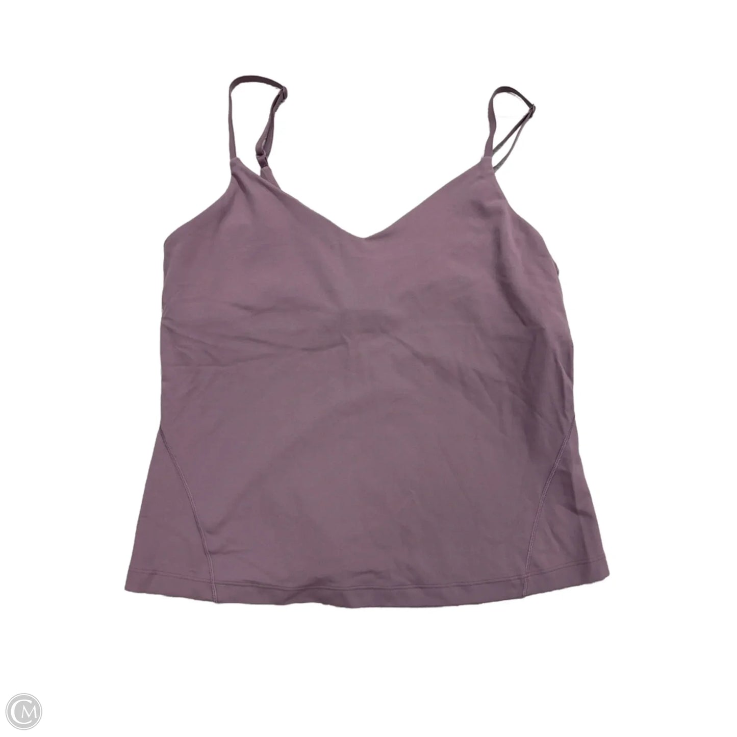 Athletic Tank Top By Lululemon In Mauve, Size: 10