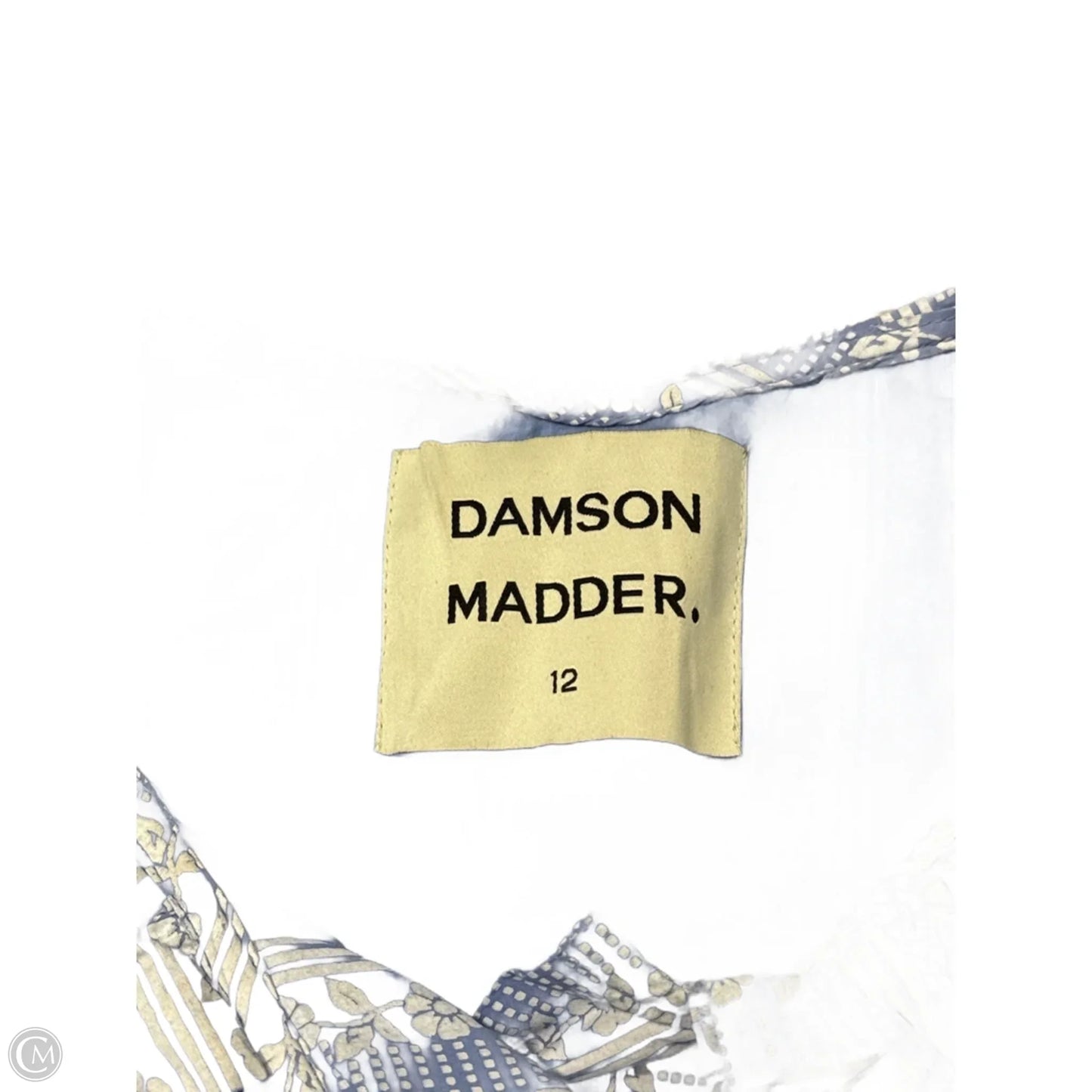 Top Long Sleeve By Damson Madder In Blue, Size: 12