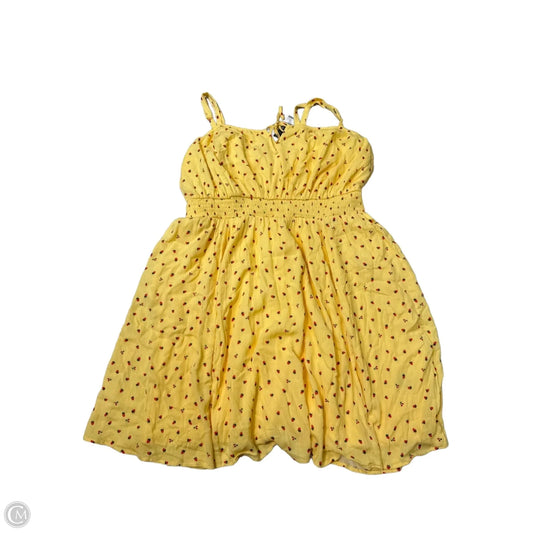 New! Dress Casual Short By Torrid In Yellow, Size: 2x