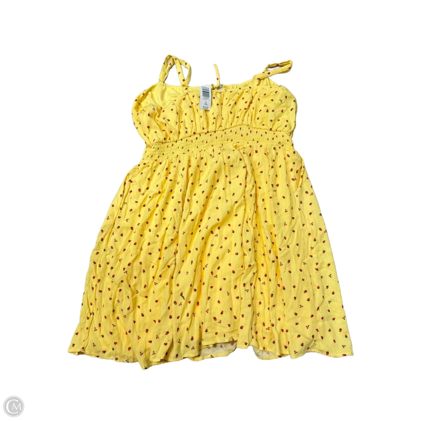 New! Dress Casual Short By Torrid In Yellow, Size: 2x