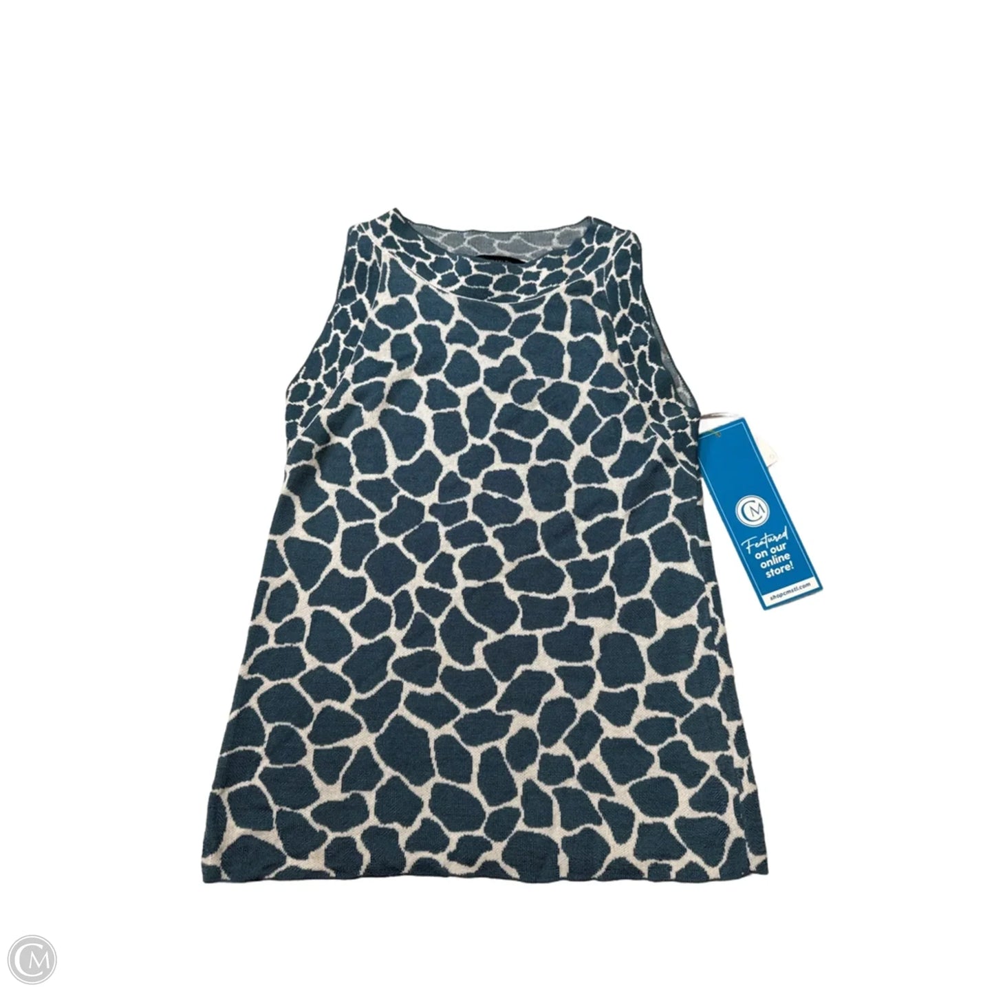 New! Top Sleeveless By Ann Taylor In Teal, Size: S