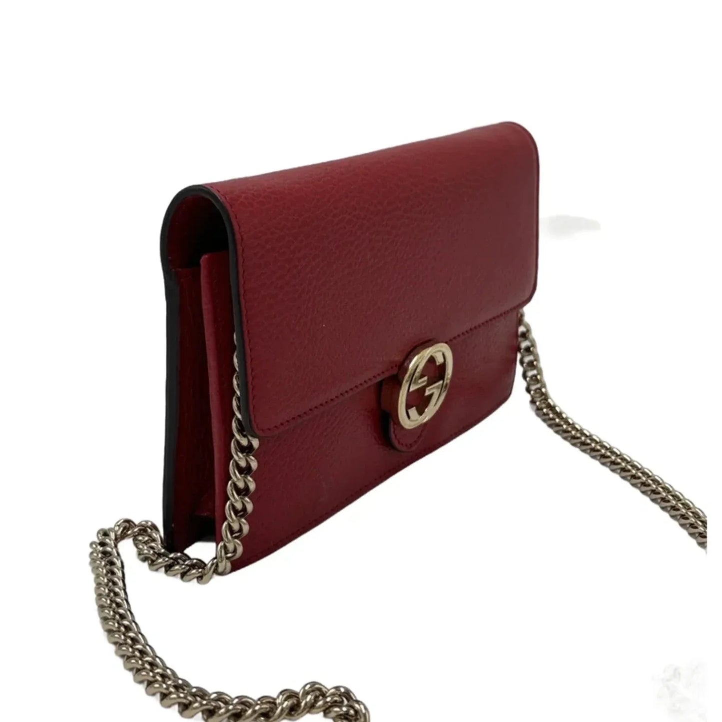 Gucci Interlocking G Chain Luxury Wallet Handbag