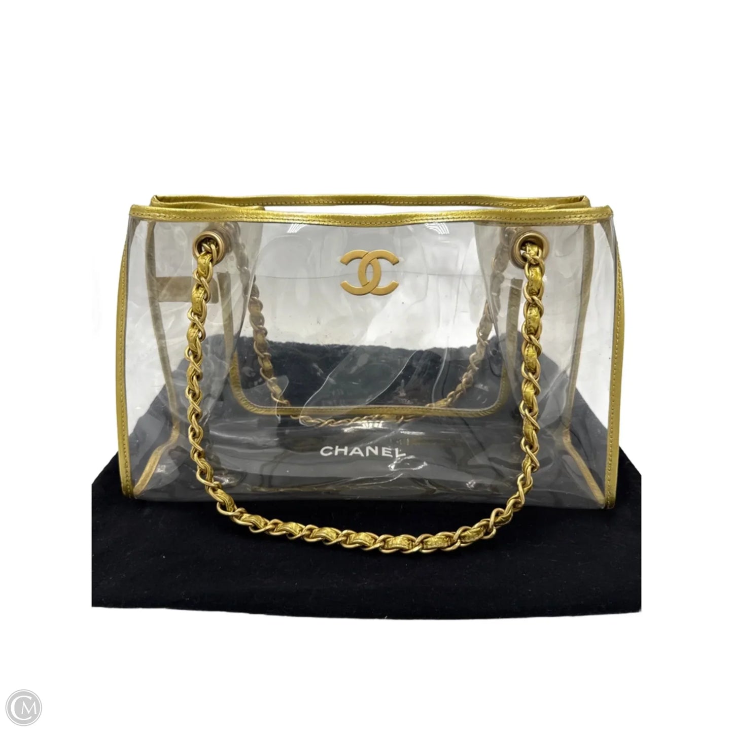 Chanel Naked Shopping Tote Luxury Handbag