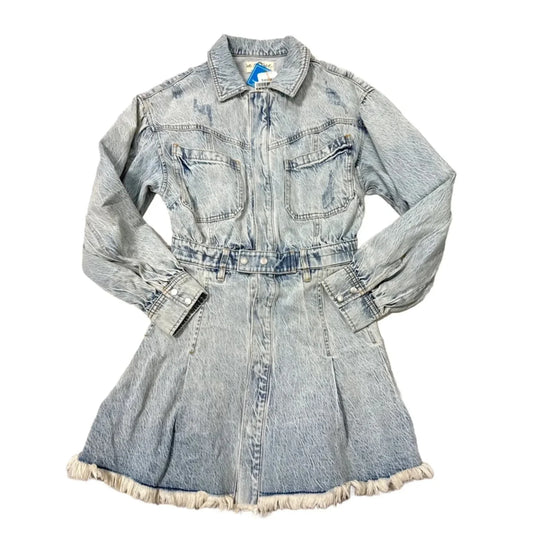 New! Dress Casual Short By We The Free In Blue Denim, Size: S