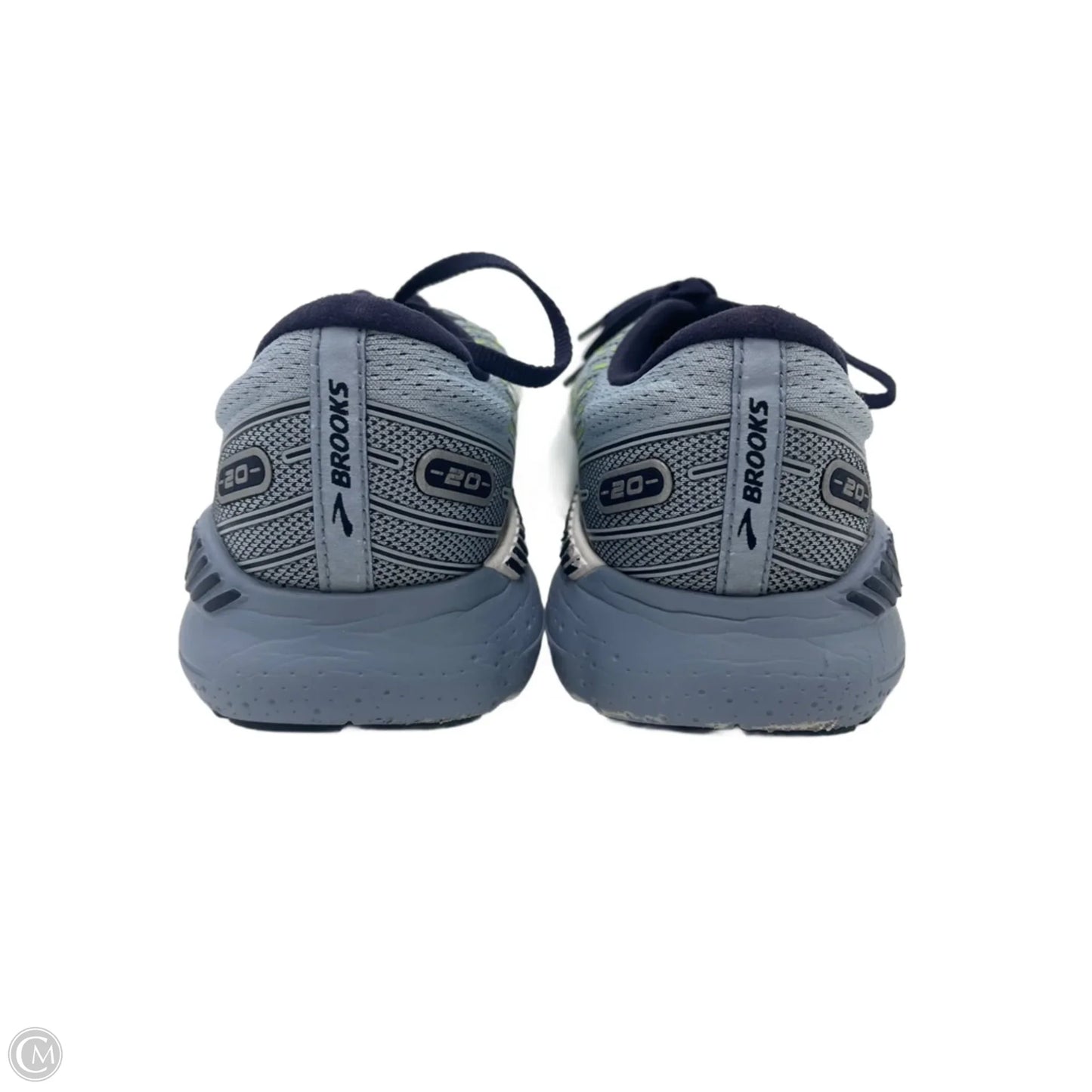 Brooks Glycerin GTS Athletic Shoes In Blue & Green, Size: 9