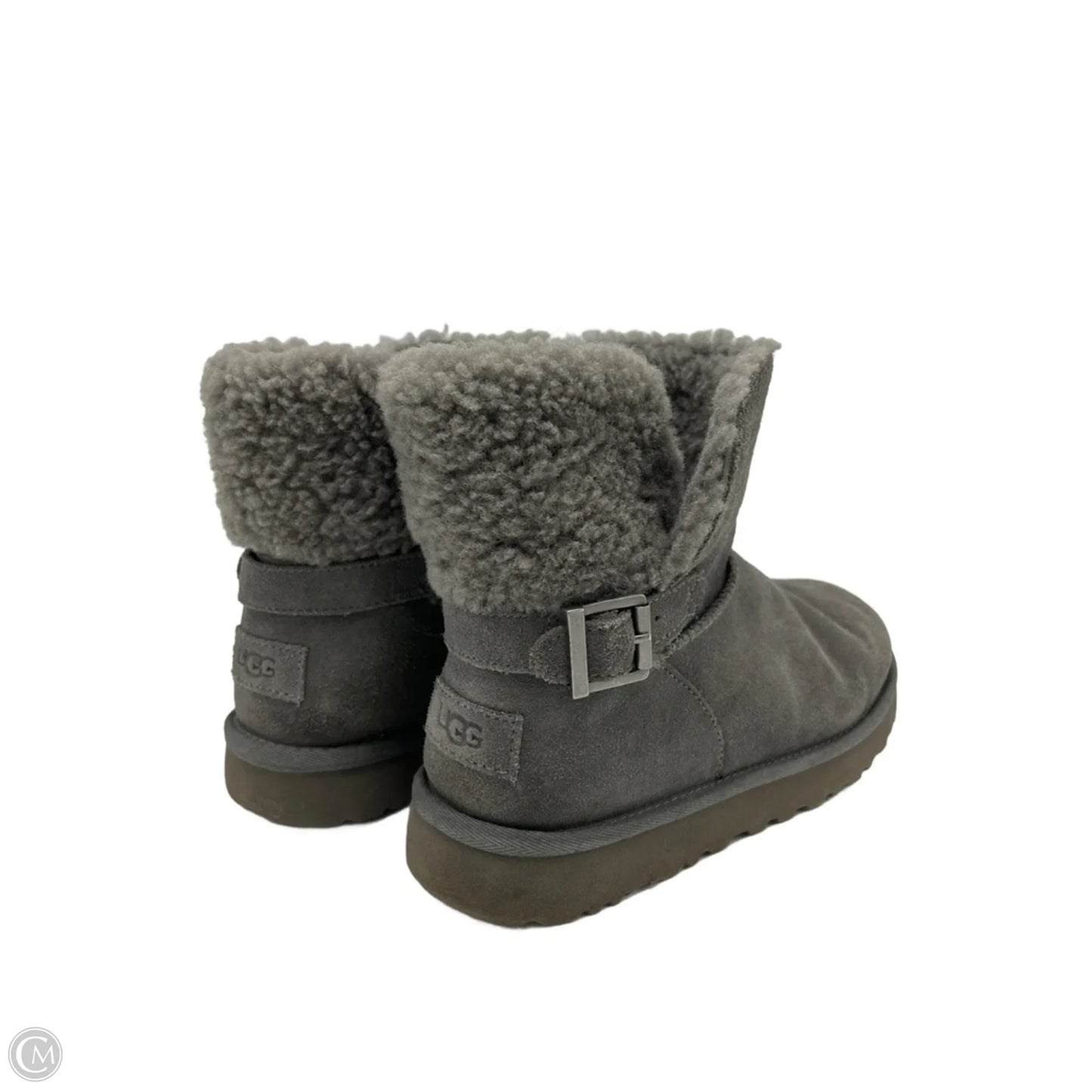 Boots Designer By UGG In Grey, Size: 8