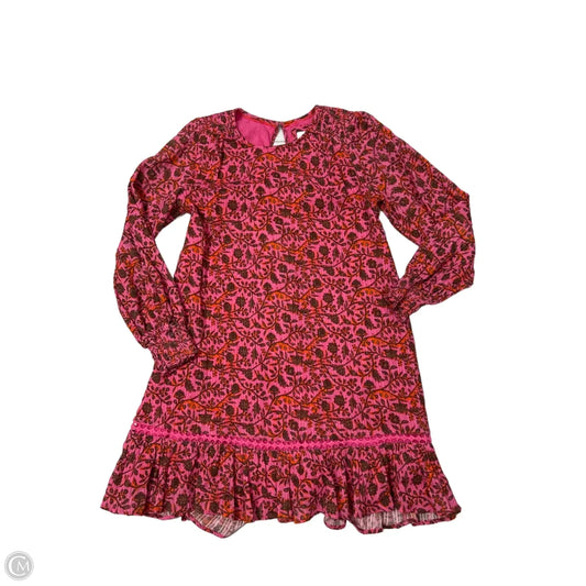 Dress Casual Short By Anthropologie In Pink, Size: Xs