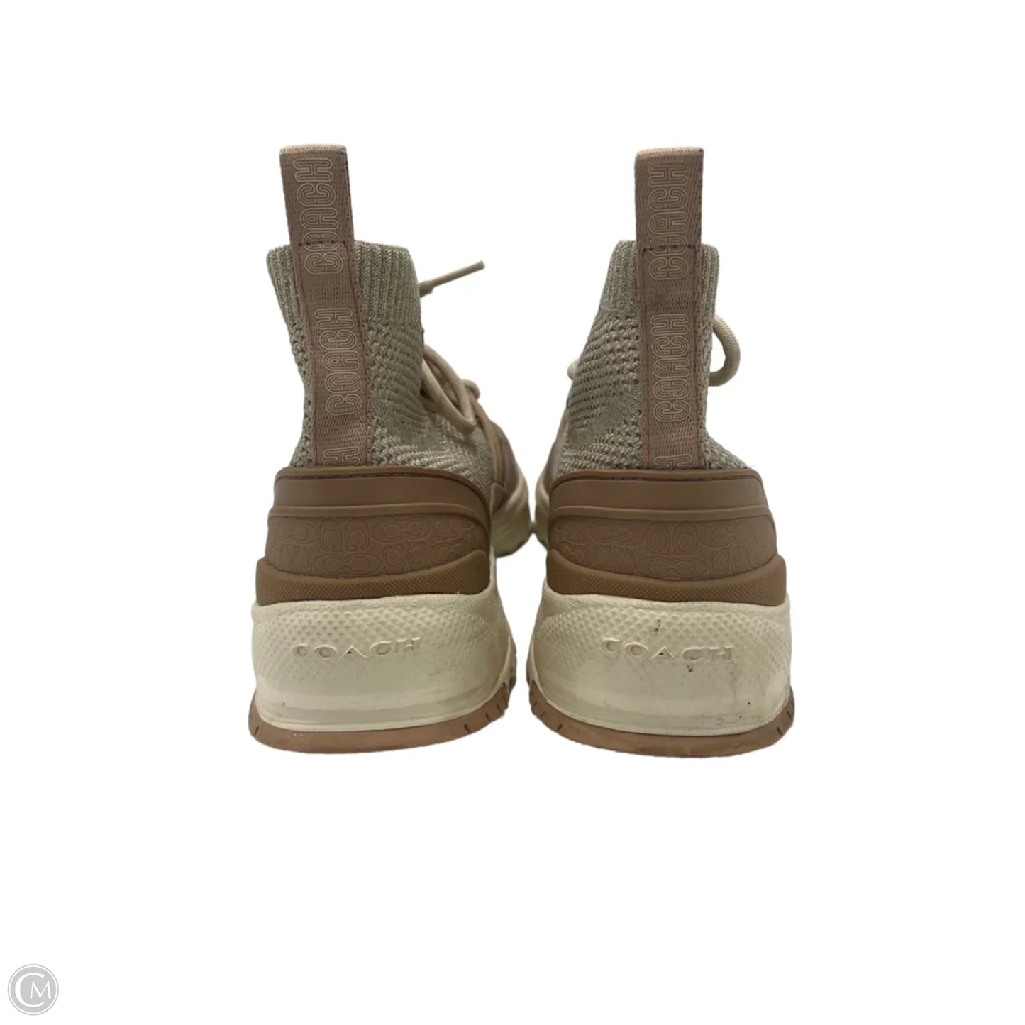 Coach High Top Runner Designer Shoes, Size: 8