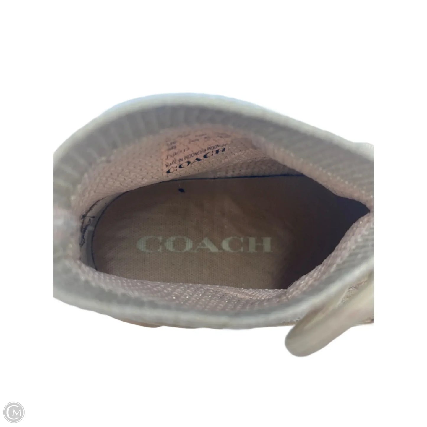 Coach High Top Runner Designer Shoes, Size: 8