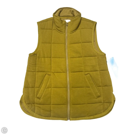 Vest Puffer & Quilted By Lou And Grey In Green, Size: S