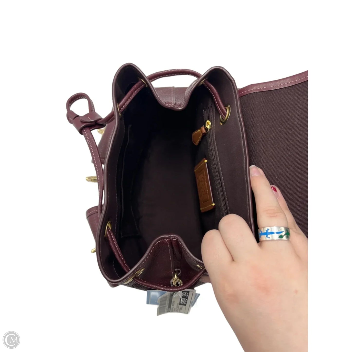 Coach Hadley Pebbled Leather Designer Backpack