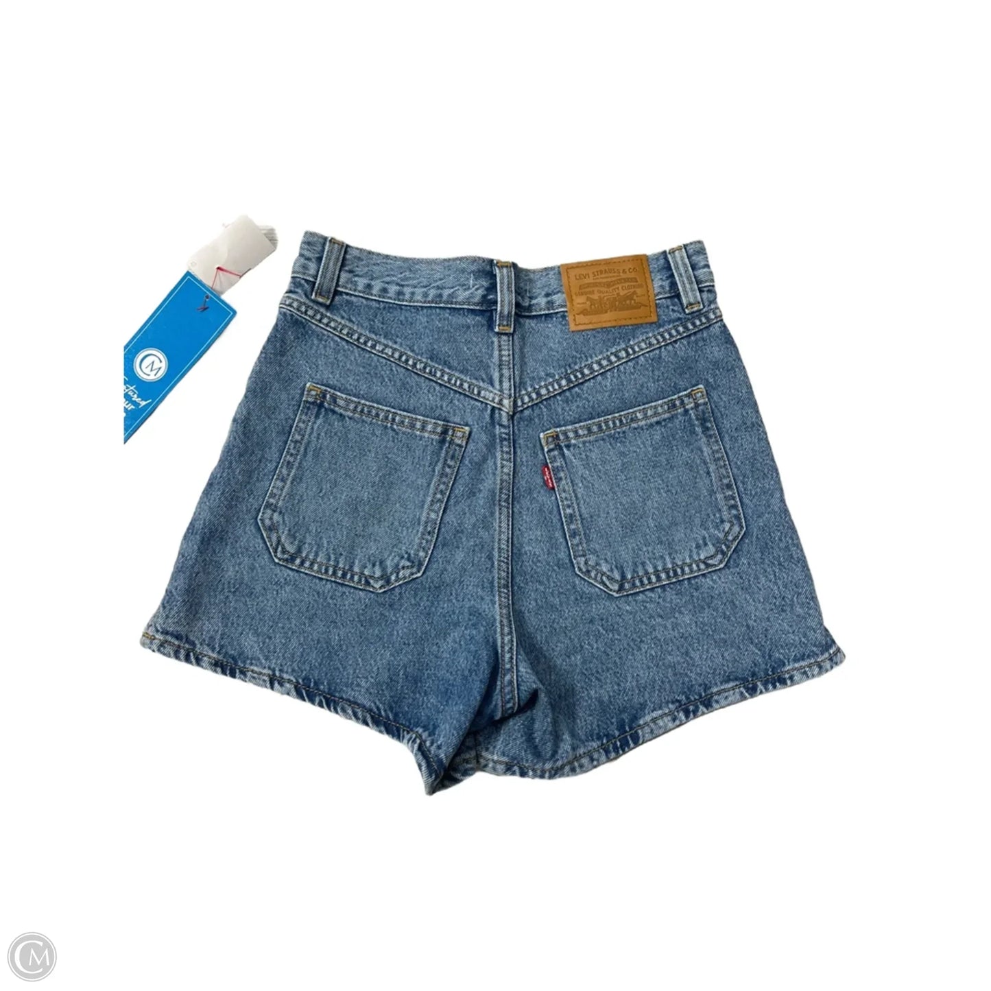 Shorts By Levis In Blue Denim, Size: 0