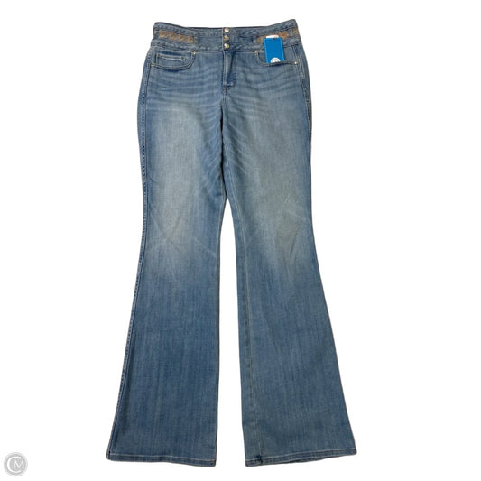 Jeans Flared By White House Black Market In Blue Denim, Size: 10