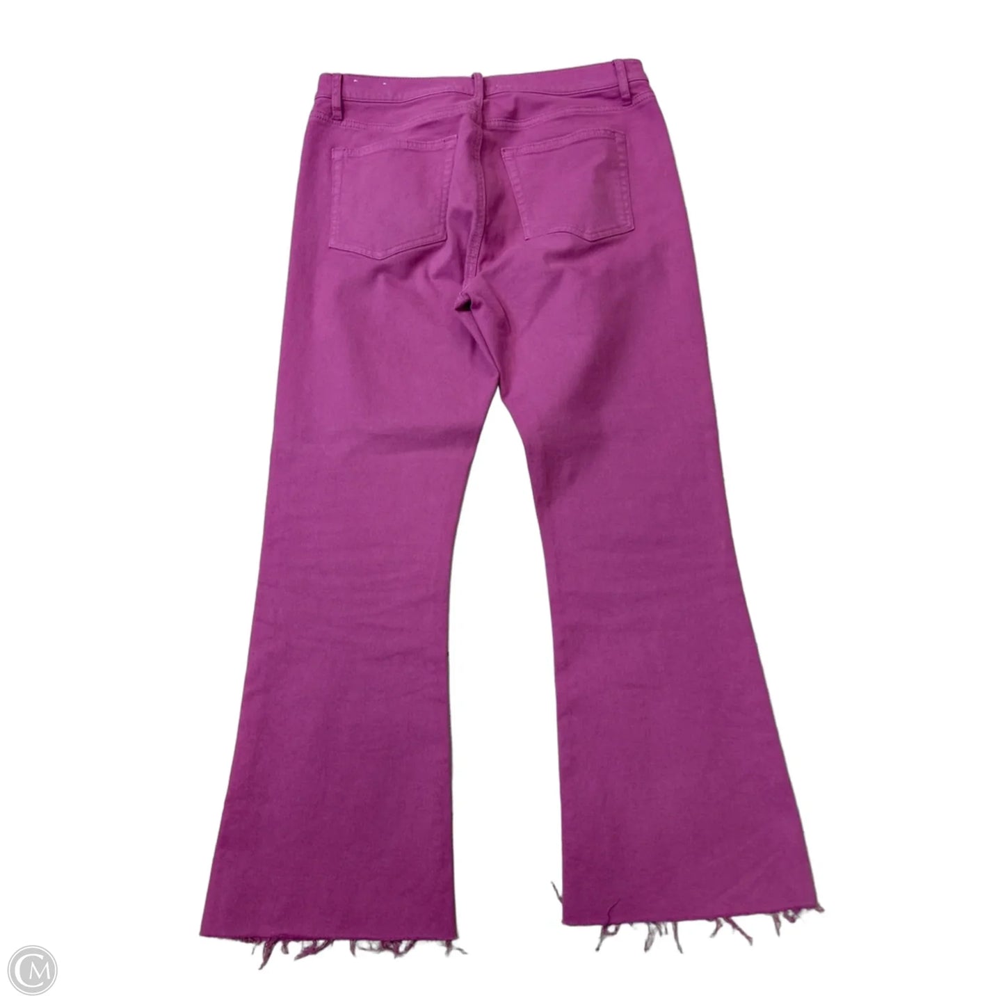 Jeans Flared By Loft In Purple, Size: 6