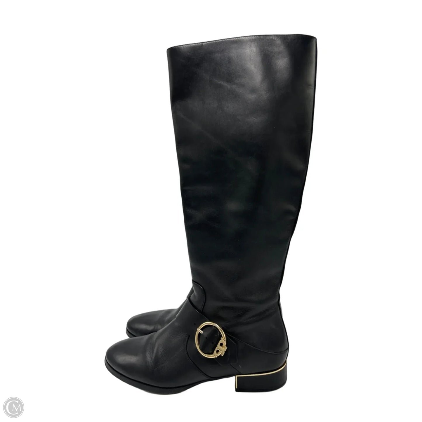 Boots Designer By Tory Burch In Black, Size: 8