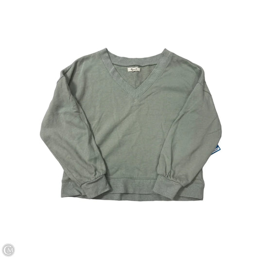 Top Long Sleeve By Madewell In Green, Size: S