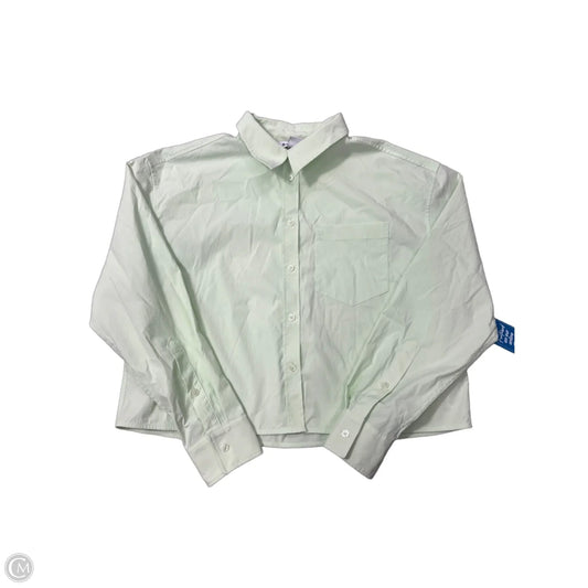 Top Long Sleeve By Athleta In Green, Size: M